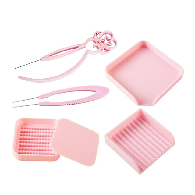 Abbracc 5Pcs 2.6mm Mini Fuse Beads Tools Kit for Crafting Projects Efficient Tweezer