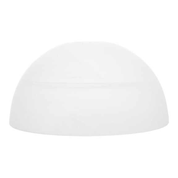 QIFULL Frosted Glass Shade Cover White for Ceiling Fan Lamps and Pendant Light Fixtures