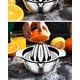 thumbnail image 4 of Exprimidor Manual de cítricos, limón, naranja, toronja, exprimidor Manual de acero inoxidable 304, exprimidor de mano robusto, prensa de rotación XianweiShao 8390615125192, 4 of 4