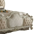 thumbnail image 5 of Acme Picardy Queen Bed Fabric & Antique Pearl, 5 of 6