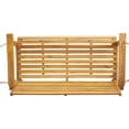 thumbnail image 6 of Wood Porch Swing In Color, For Outdoor Use, 49.50”w X 26.75”d 21.86”h, 800 Lbs Capacity, Slat Seat And Of Hue, 800lb Slatted Seat, Assembly Required, 6 of 6