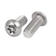 thumbnail image 3 of Unique Bargains M8x20mm 304 Stainless Steel Button Head Torx Security Machine Screws 10pcs, 3 of 3