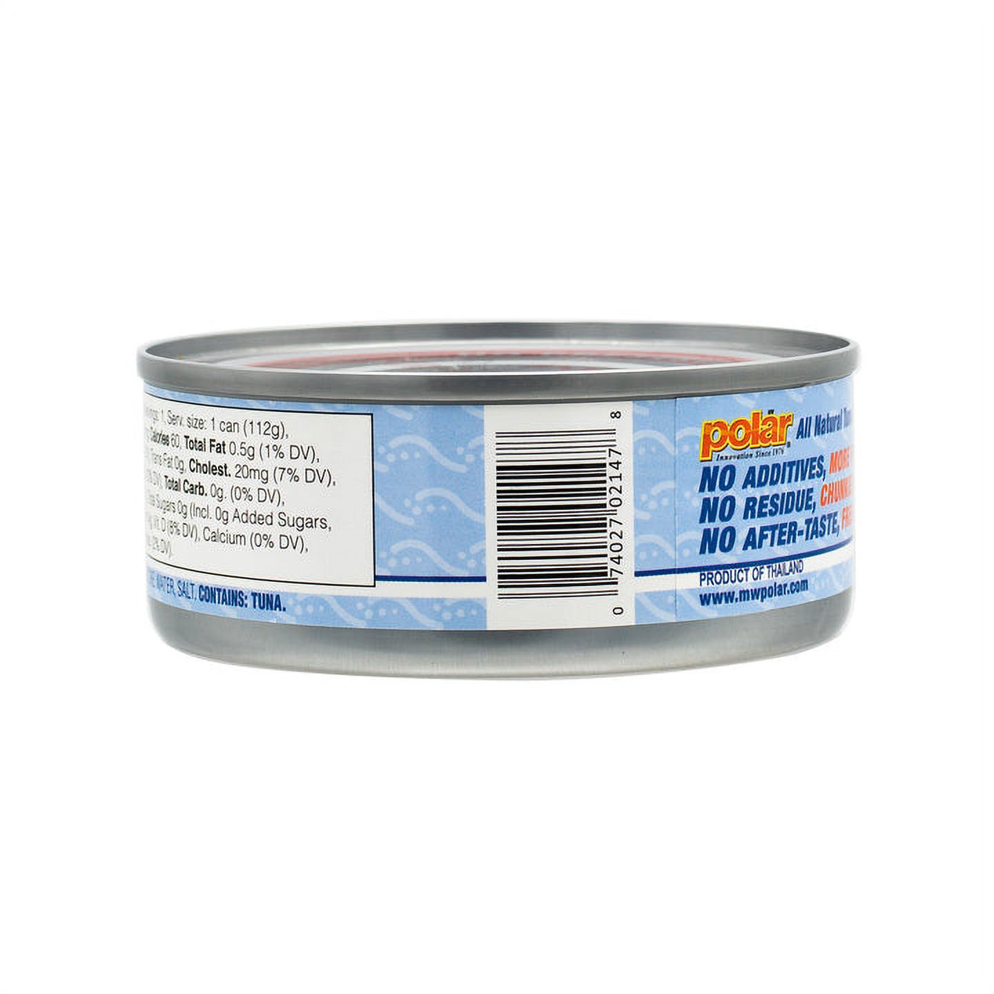 MW Polar All Natural Solid White Albacore Tuna in Water 5 oz Can (Pack of 24)