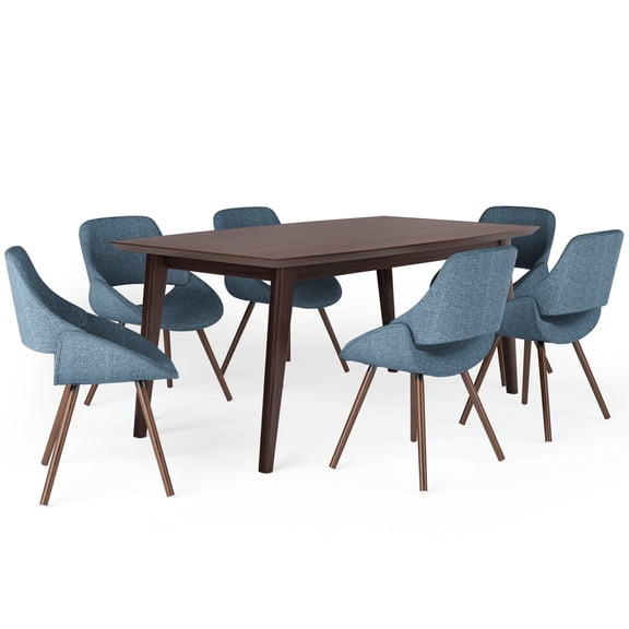 Simpli Home Malden / Draper 7-Piece Dining Set