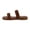 Brown, variant on CUSHIONAIRE Women's Vicki Braided Slide Sandal +Memory Foam