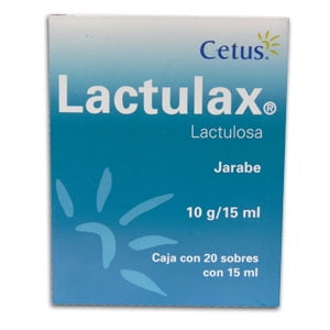 Lactulax 10 g/15 ml jarabe 20 sobres