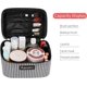 thumbnail image 4 of Makeup Bag Travel Cosmetic Bag Hand-Portable Girl Cosmetic Bag For Women Large Toiletry Bag Organizer (Black), 4 of 4