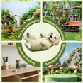 thumbnail image 7 of ICERUN 2Pcs Garden Statues,Resin Little Golden Retriever Sculpture Garden Decorations,Accurate Body Shape Dog Outdoor Statues, 7 of 7