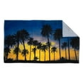 thumbnail image 2 of Oversized Extra-Large Terry Cotton Beach Towel, 40x70", Palm Trees, 2 of 5