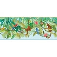 thumbnail image 3 of York Wallcoverings Brothers and Sisters V Up in the Treetops 15' x 18'' Tropical Border Wallpaper, 3 of 3