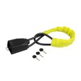 thumbnail image 1 of Steering Wheel Lock, Universal Seat Belt Lock Anti-Theft Locking Device with 3 Keys for Car, 1 of 8