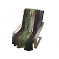 thumbnail image 4 of Fairy Tale Soft Flannel Fleece Blanket, Cartoon Style Fantasy Medieval Castle on a Hill with a Road from the Woodlands, Cozy Plush for Indoor and Outdoor Use, 60" x 80", Multicolor, by Ambesonne, 4 of 6
