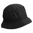 thumbnail image 4 of Hand Drawn Cocktail Embroidered Pigment Dyed Bucket Hat - Black OSFM, 4 of 5