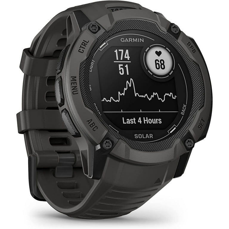 Garmin 010-02805-10 Instinct 2X Solar Rugged GPS Smartwatch