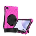 thumbnail image 5 of KIQ Shield Series Samsung Galaxy Tab A 8.4 Case SM-T307 SM-T307U SMT307 Case 2020 Kickstand Hard Durable Rugged Protective Cover W/ Handle Shoulder Strap for Samsung Tab A 8.4 [Hot Pink], 5 of 10