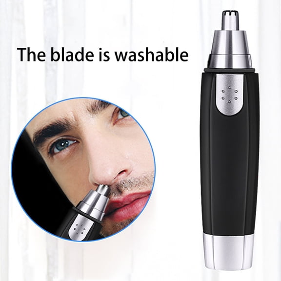 Electric Nose Hair Trimmer Professional Ear Hair Trimmer, Battery Powered Trimmer for Women Men