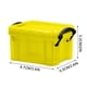 thumbnail image 3 of Candy Color Mini Storage Box Transparent Storage Box 0.14 Liters Small Glove Box Cute Lock Jewelry Box, 3 of 5