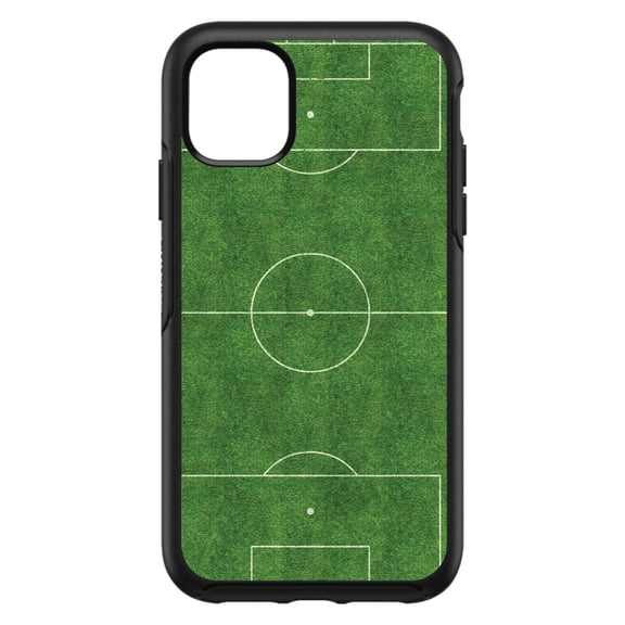 DistinctInk Custom SKIN / DECAL compatible with OtterBox Symmetry for iPhone 11 Pro (5.8" Screen) - Soccer Field Layout