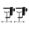 thumbnail image 1 of CUITING 2 Pcs Base Clamp Mic Arm Metal Holder Desktop Plastic, 1 of 6