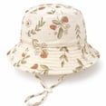 thumbnail image 2 of felwors Baby Sun Hat Infant Toddler Summer Bucket Hat, Medical Cotton Yarn Sun Hats for Baby Boys Girls(Navy), 2 of 3