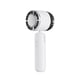 thumbnail image 2 of Pequeño ventilador personal recargable para oficina, aire libre, hogar, viaje, ventilador de refrigeración, ligero, versátil, ajustable, 3 velocidades Blanco BLESIY admirador personal, 2 of 8