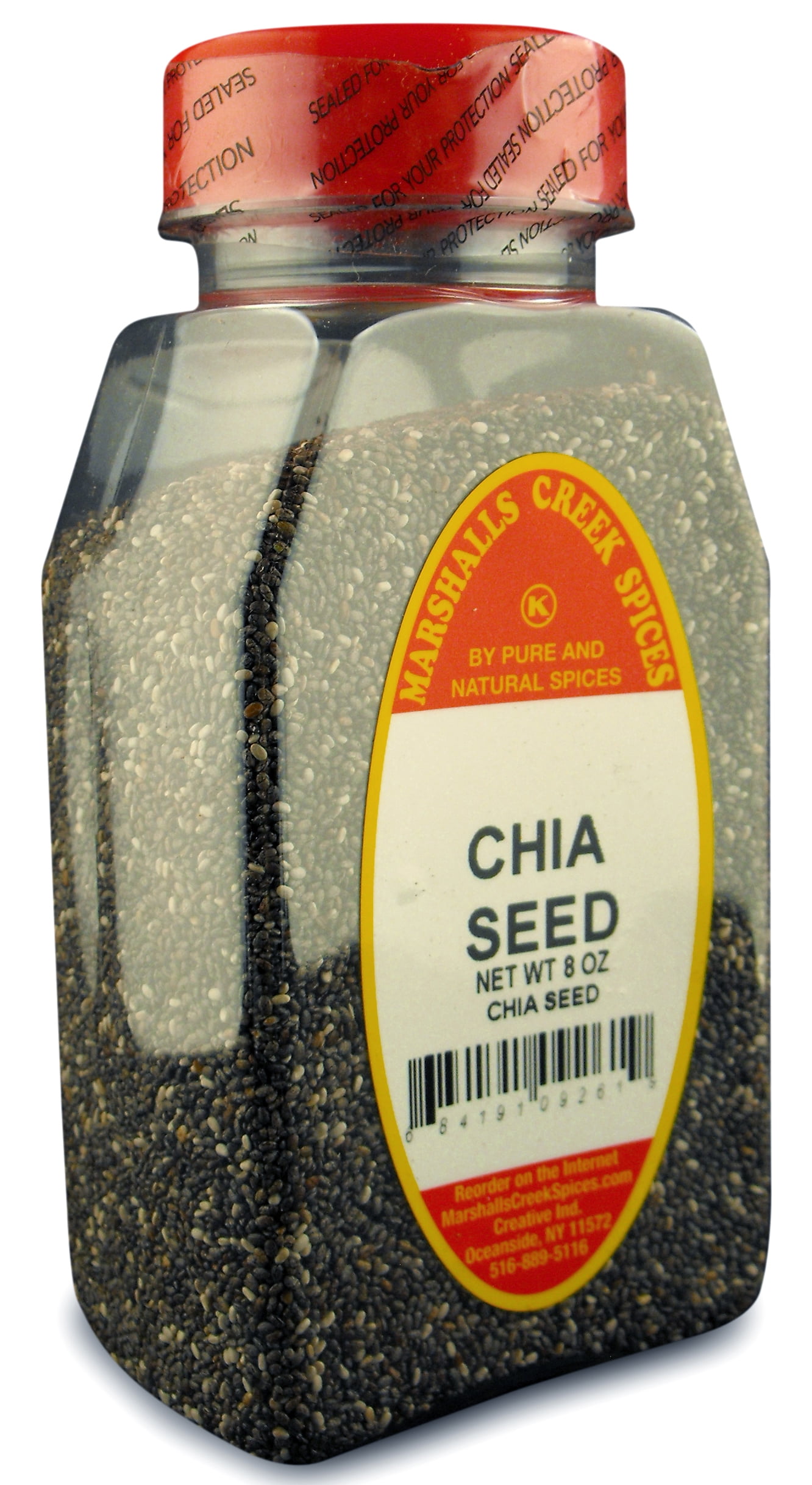 Marshalls Creek Spices CHIA SEEDS 10 ounce - Walmart.com ...