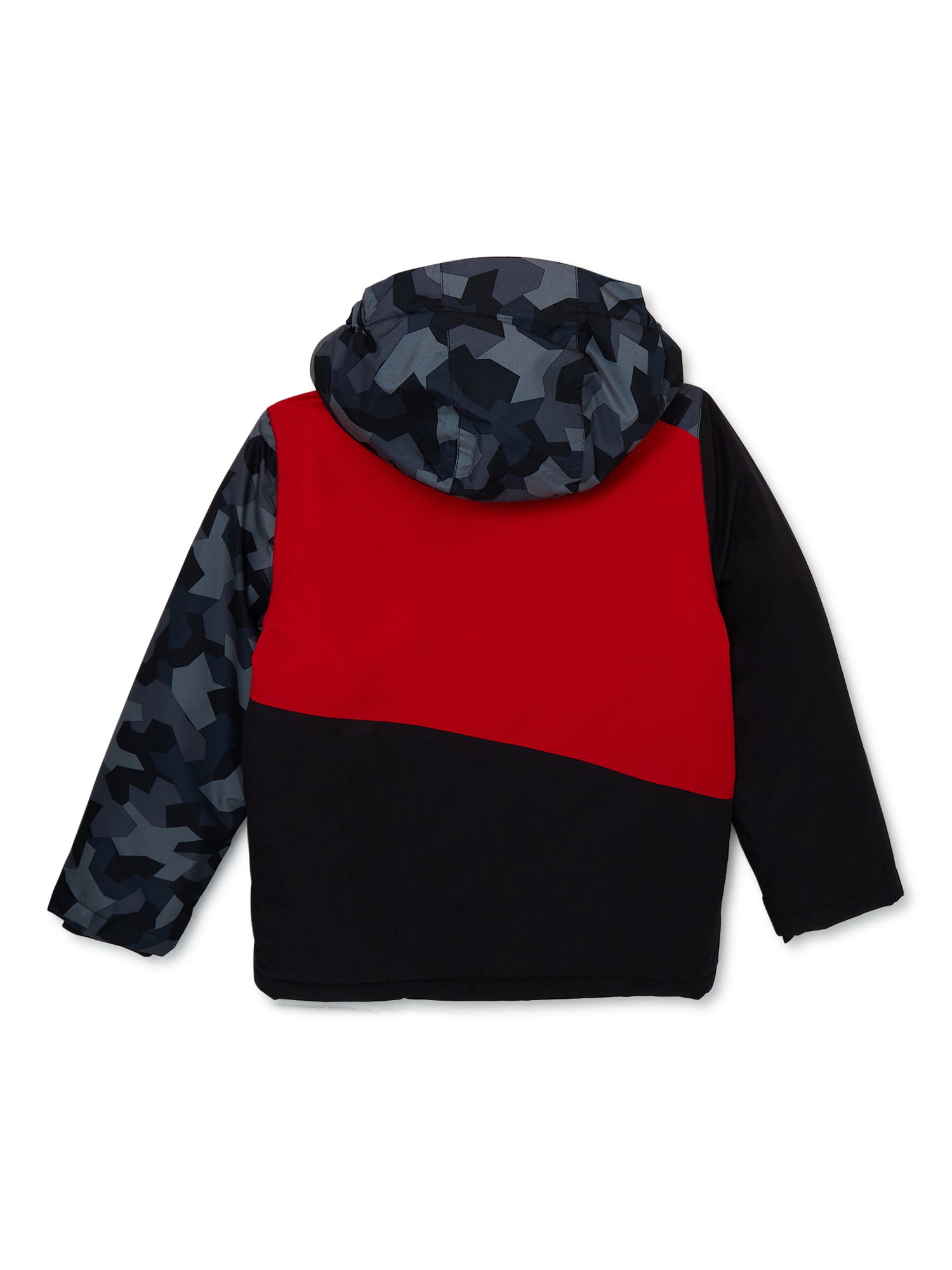 Swiss Tech Boys Waterproof Ski Jacket with Hood, Sizes 4-18