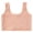 Orange, variant on Teen Girls Seamless Training Bra No Show Sports Bra with Padding Adjustable Strap Girls Underwear Orange,12-14 Years