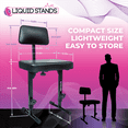 Liquid Stands Piano Bench Adjustable Piano Bench Cushion Music