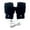 Black1, variant on 1 Pair Women's & Men's USB Heated Gloves Mitten Full & Half Fingerless Winter Hands Warmer Laptop Gloves