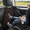 thumbnail image 5 of Abstract floral Mats Back Seat Protectors, Car Seat Protector Vehicle Organizers Waterproof Cover Back Seat Cover for Kids with 3 Storage Pockets 2 Pack, 5 of 5