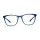 thumbnail image 3 of Gafas para hombre,Gafas de sol para hombre,modernas,portátiles,antideslizantes,para el trabajo,Gafas Modernas Cómodas Decoración Hogar,Gafas de lectura con marco azul elegante y diseño, 3 of 10