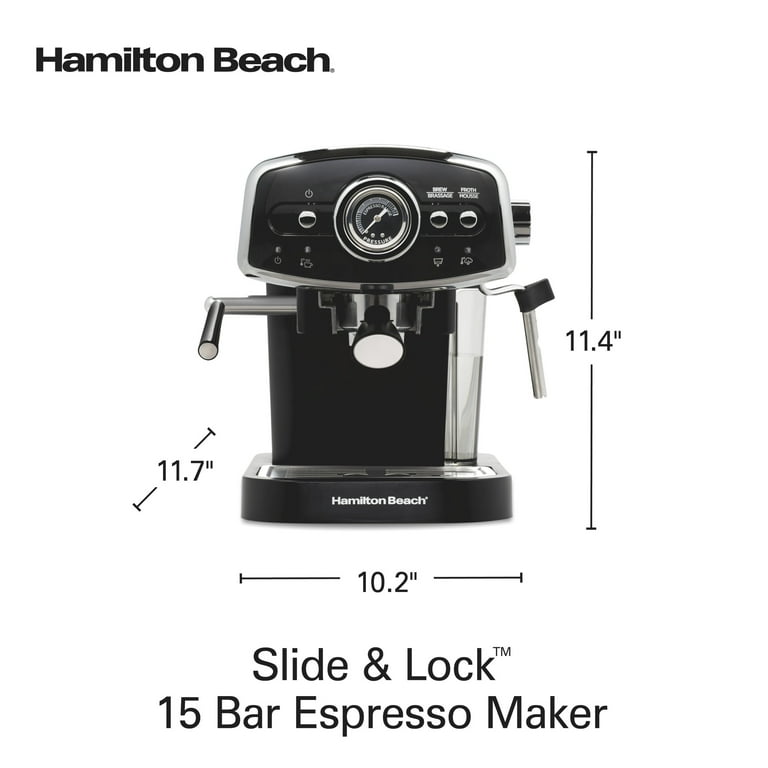Hamilton Beach エスプレッソマシン 81r9RMRGX3L._AC_UF894,