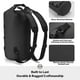 thumbnail image 4 of Mochila STOVER, bolsa impermeable y impermeable con funda para teléfono, color negro, 4 of 9