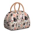 thumbnail image 1 of Sweet Cat Lunch Bag – Adorable Pattern for Funny and Loving Cat Enthusiasts, 1 of 4