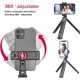 thumbnail image 5 of PICTRON Soporte de tr&iacute;pode de Metal para tel&eacute;fono, 3 Zapatos fr&iacute;os y Puerto Arca, Adaptador de tr&iacute;pode de 360&deg; para iPhone, Samsung, Soporte para te, 5 of 7