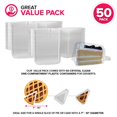 thumbnail image 2 of Recipiente para tartas Stock Your Home, 50 unidades, 1 compartimento, 2 of 7