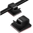 thumbnail image 1 of 60 piezas de soporte para cables, clips para cables, clips para cables autoadhesivos para cables, 1 of 4