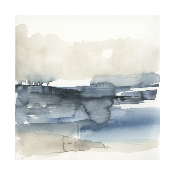 Jennifer Goldberger 'Fog on the Horizon V' Canvas Art