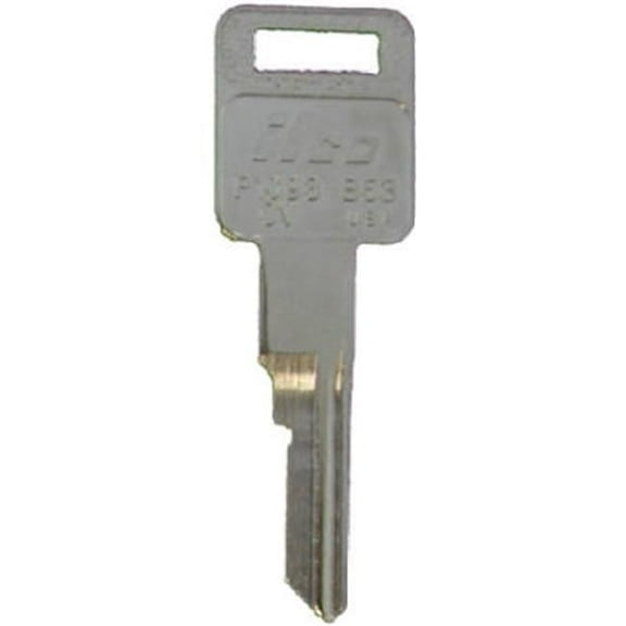 ILCO GM Nickel Plated Automotive Key, B63, P1098CV (10-Pack) IAL01143012