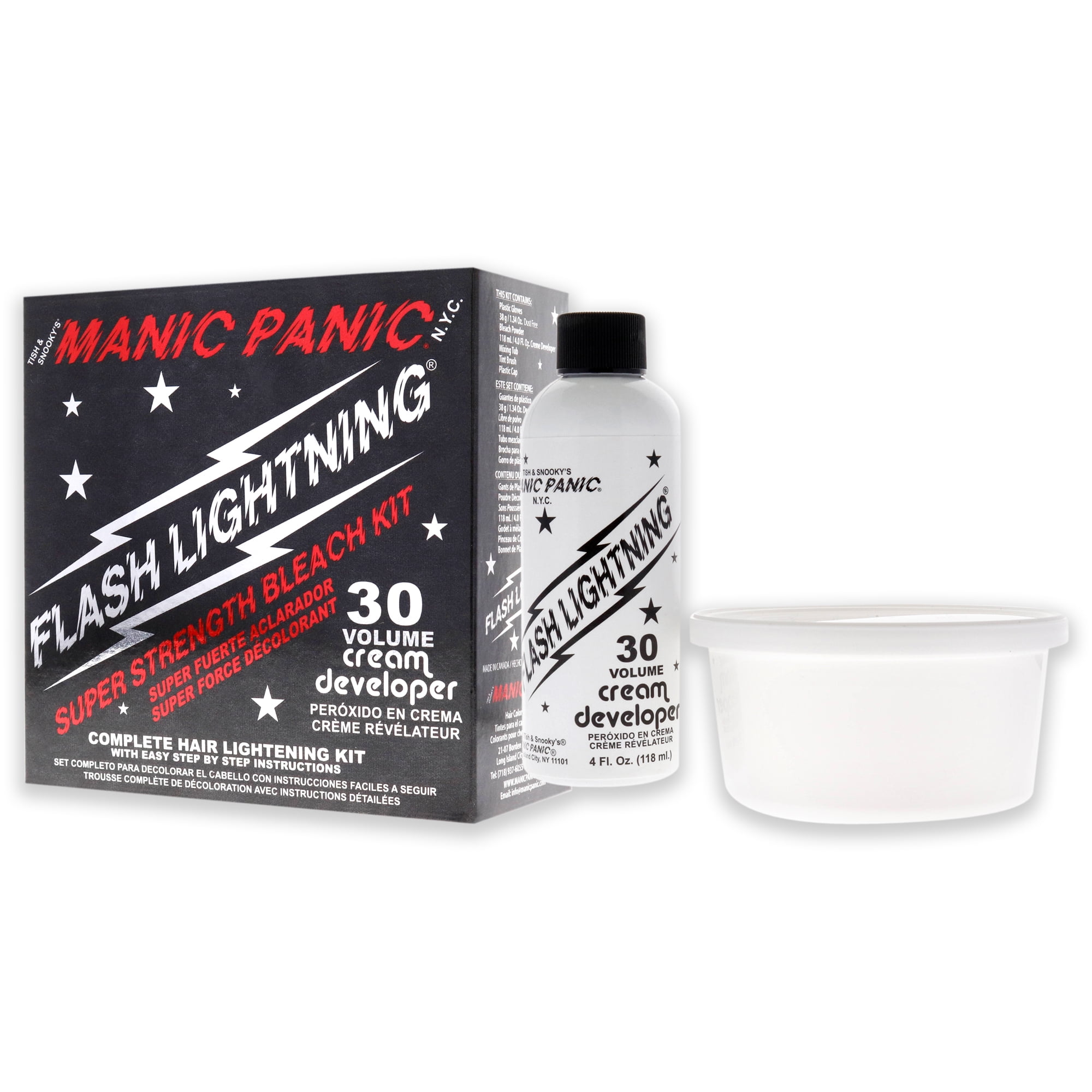 Flash Lightning® Bleach Kit - 40 Volume Cream Developer