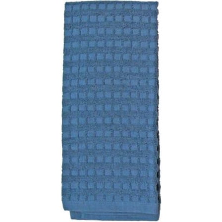 J & M HOME FASHIONS 7375 16x16 BLU Kitch Towel
