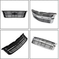 thumbnail image 5 of SHZAITOR Chrome Front Upper Grille Replacement for Tahoe Suburban LTZ 2015-2020, 5 of 5