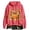 Pink, variant on Womens Halloween Graphic Pullover Oversized Drawstring Long Sleeve Tops Fall Floral Pumpkin Maple Leaf Graphic Hoodies Casual Sweatshirt