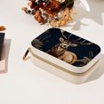 thumbnail image 7 of Deer Decorative Velvet Jewelry Box with Removable Compartment - Portable Necklace Organizer - Great Gift!, 7 of 7