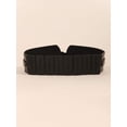 thumbnail image 2 of YooGuoGuo Women's Leather Wide Belts Buckle Waist Belt Waistbands, 2 of 5