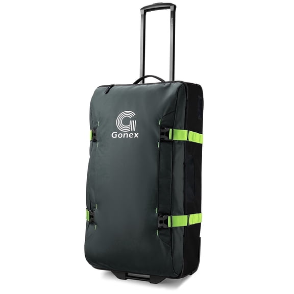 Gonex 30-Inch Large Rolling Duffel Bag with Wheels, Water Repellent Lightweight Wheeled Travel Duffle Luggage with TSA Lock & Telescopic Handle