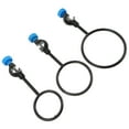 thumbnail image 1 of OUNONA 3pcs Laboratory Ring Holders Iron Support Rings with Clamps for Lab, 1 of 6