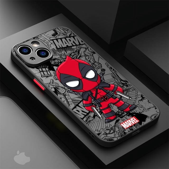 Cartoon Marvel Spider-Man IPhone Case Apple 13 Internet Red 12 Advanced Sense 11 All-inclusive--fanceye