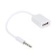 thumbnail image 1 of 3.5mm Male AUX Audio Plug Jack Converter Cable Cord Car MP3, 1 of 5